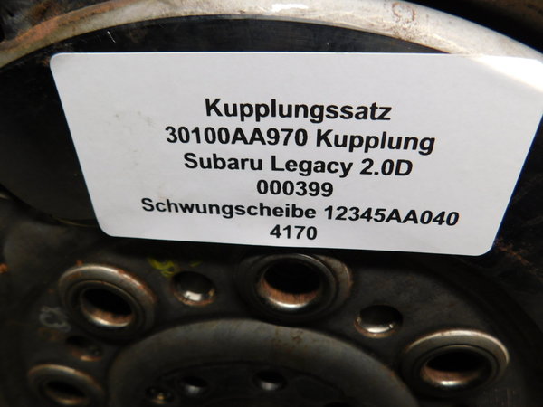 Subaru Legacy BL/BP 2,0D Kupplungsatz Schwungscheibe 30100AA970  12345AA040