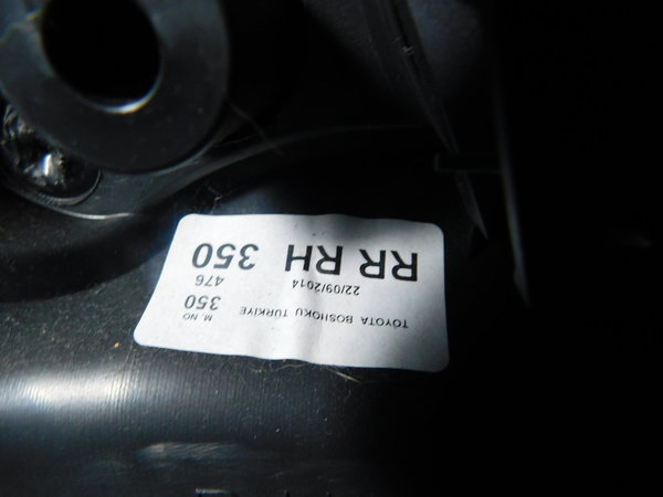 Toyota Verso AR2 67775-X1F02 Tür Panel Verkleidung hinten rechts 65907-0f010 ✨