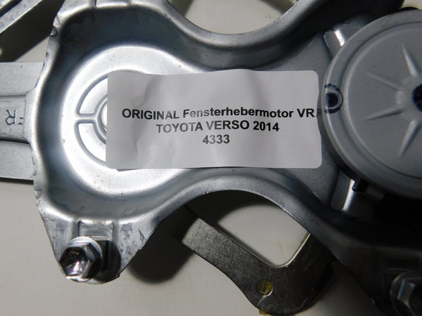 Toyota Verso AR2 2014 Fensterhebermotor Vorne Rechts 69810-0F021 C14345-100 ✨