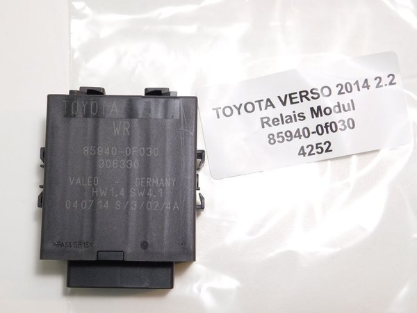 Toyota Verso 2014 Modul Elektronische 85940-0F030