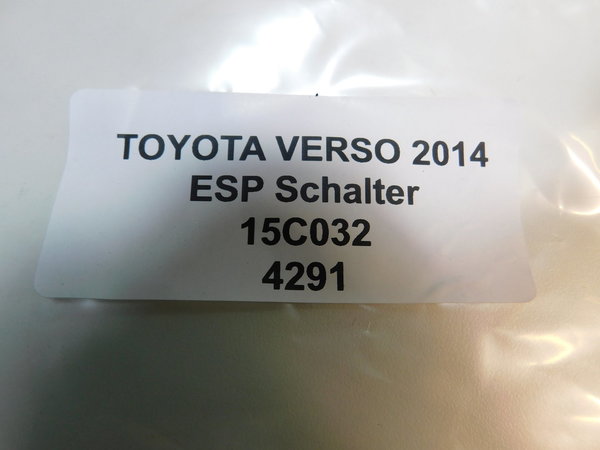 Toyota Verso AR2 2014 R15C032 elektrischer ESP Schalter Knopf ✨