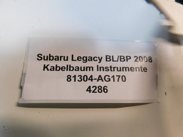 Subaru Legacy BL/BP  2008 Kabelbaum Instrumente 81604-AG170  ✨