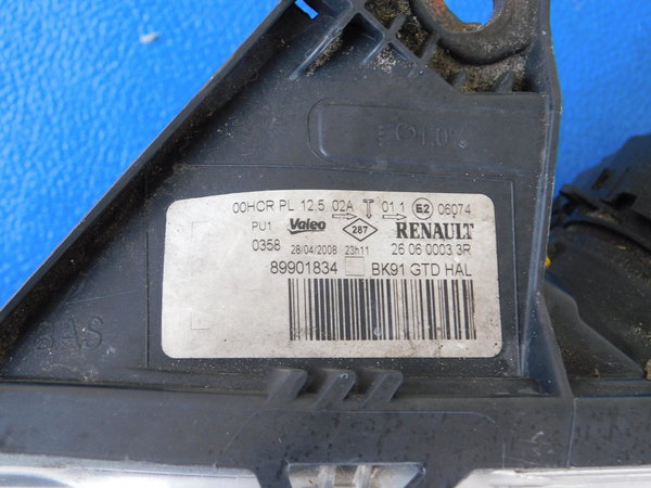 Orig. Scheinwerfer Links - Halogen H7 Renault Laguna III 3 89901834