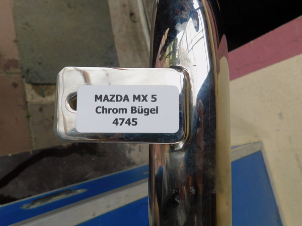 MAZDA MX 5 II NB (98-05) Chrom Bügel