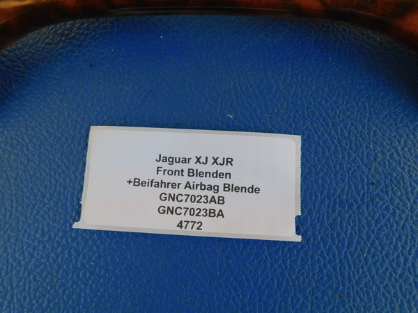 Jaguar XJR Front Blenden Beifahrer Airbag Blende GNC7023AB GNC7023BA
