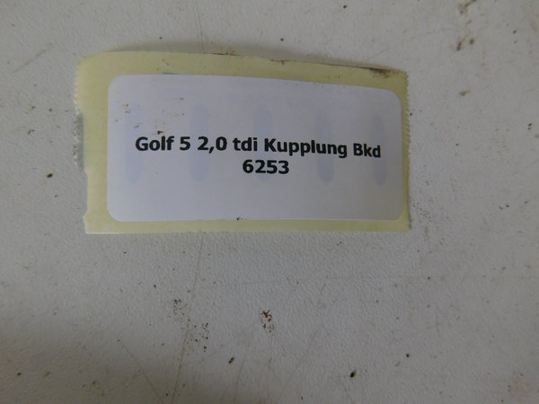 Golf 5 2,0 TDI Sachs Kupplung BKD MOTOR  881864999980  TIYPM2