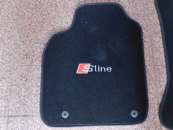 Fußmatten für Audi A6 4B Avant Kombi Limo S-Line Logo Bj. 1998-2005