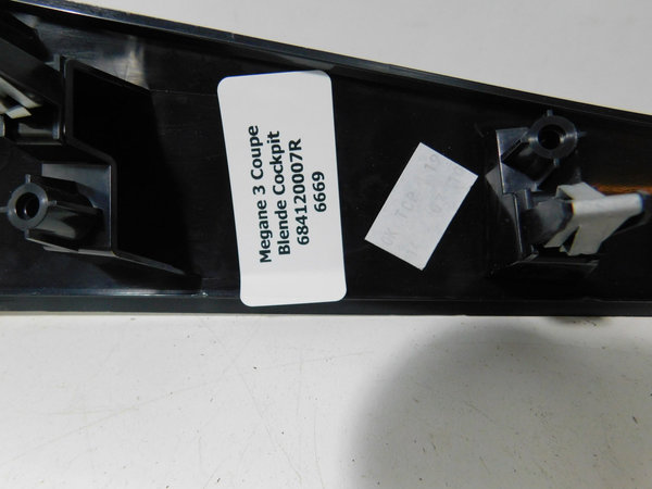 RENAULT MEGANE III RS Dekorleiste Blende Armaturenbrett 684120007R Sport