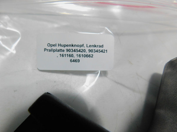 Opel Hupenknopf, Lenkrad Prallplatte 90345420, 90345421, 161160, 1610662