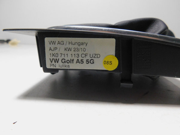 VW Golf 6 VI AJ5 Variant Schaltknauf 5-Gang Schalsack Schalthebel 1K0711113CF