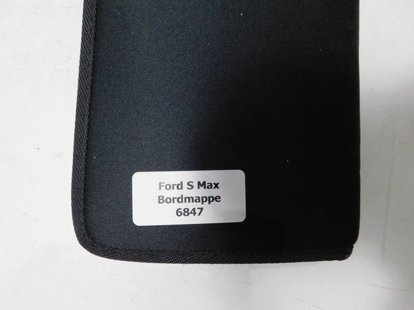 Bordmappe Betriebsanleitung Ford S MAX