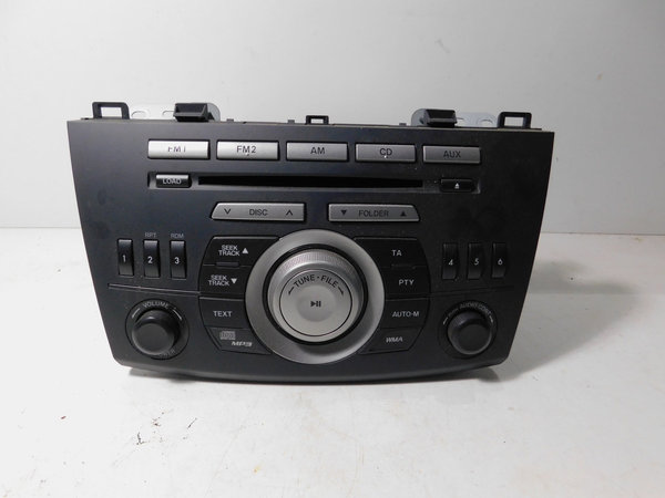 Radio CD Mazda 3 (BL) MZR 14799928 BDA466AR0B