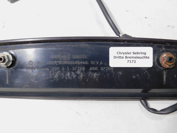 Chrysler Sebring JR Cabrio dritte Bremsleuchte 04805454AE