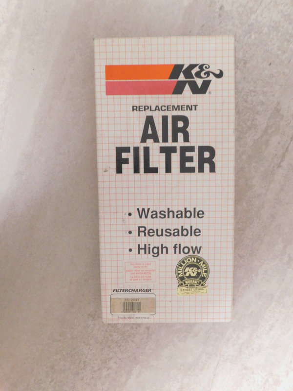 K&N Filters Luftfilter 33-2697 Ford Mondeo I, II (BAP / BFP/BNP GBP) Turbodiesel