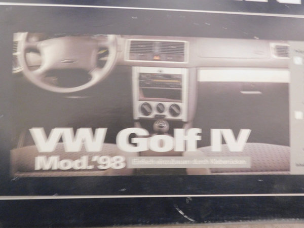 In.pro. Innenraum Look Dekor Cockpit für VW Golf IV  mod. 1998